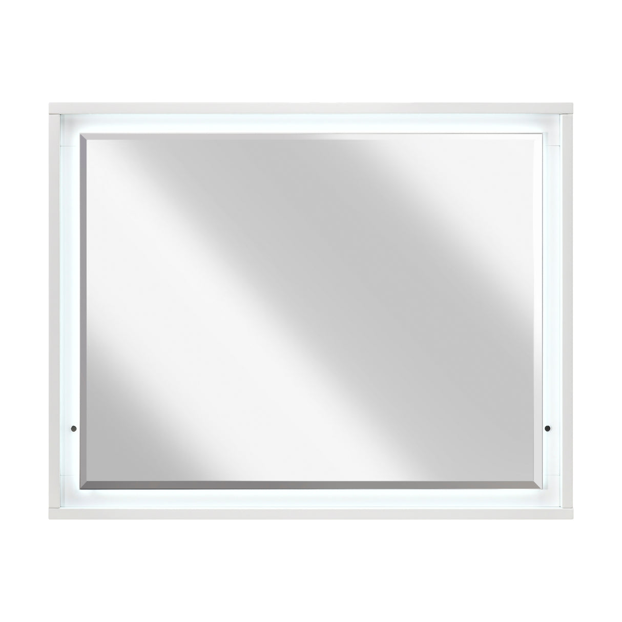 Orlo White Mirror from Homelegance - Luna Furniture