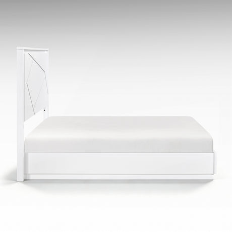 Orlo White Led Panel Bedroom Set from Homelegance - Luna Furniture