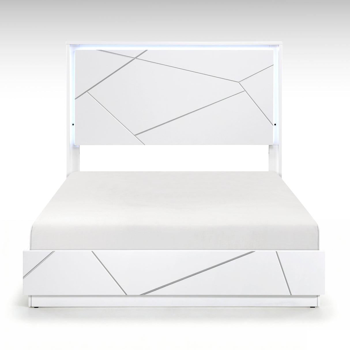 Orlo White Led Panel Bedroom Set from Homelegance - Luna Furniture