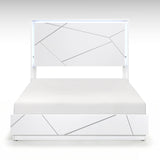 Orlo White Led Panel Bedroom Set from Homelegance - Luna Furniture