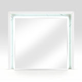 Ripple White 5pc Set (QB+NS+DR+MR+CH) from Homelegance - Luna Furniture