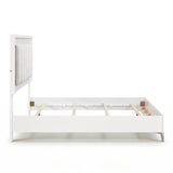 Ripple White 5pc Set (QB+NS+DR+MR+CH) from Homelegance - Luna Furniture