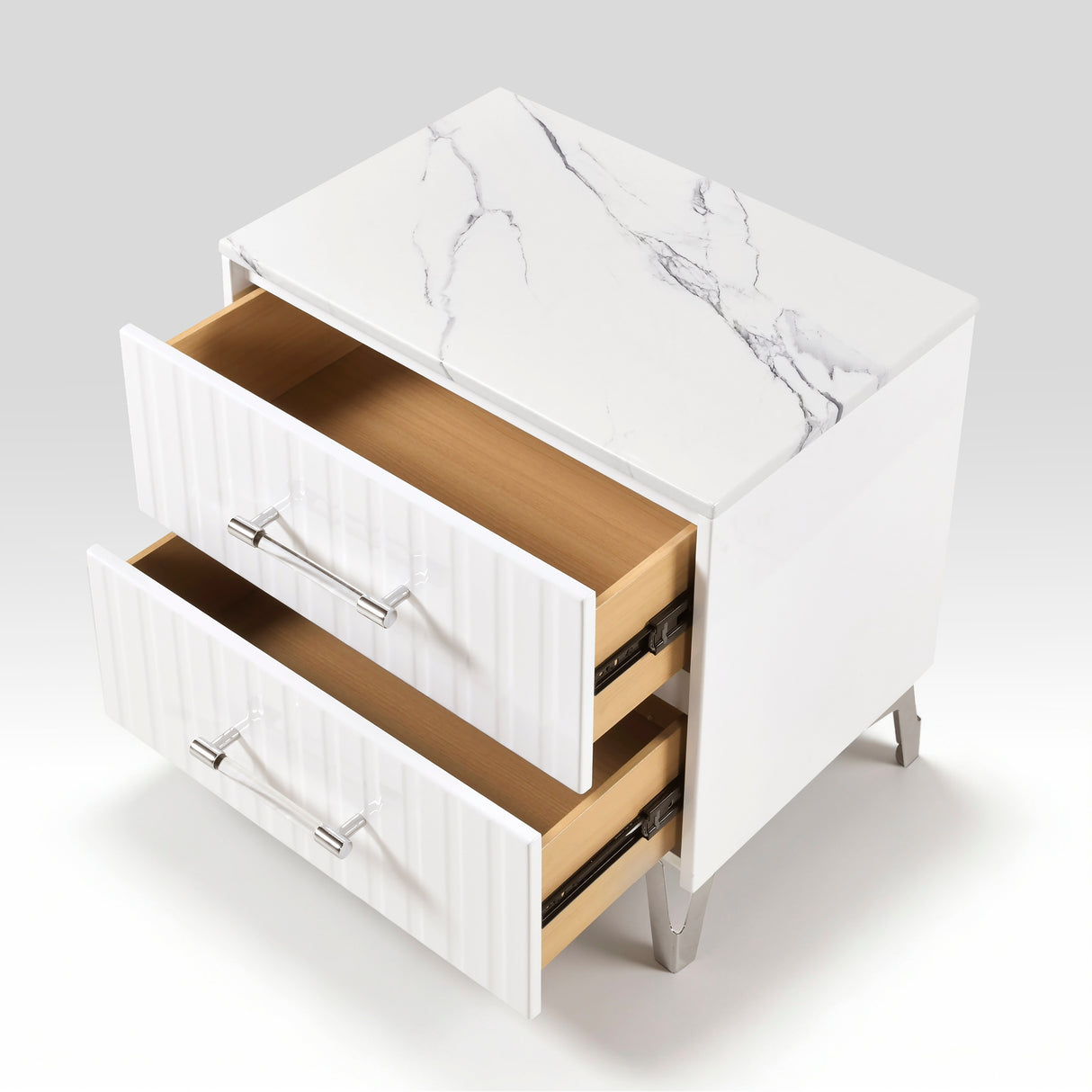 Ripple White Dresser from Homelegance - Luna Furniture