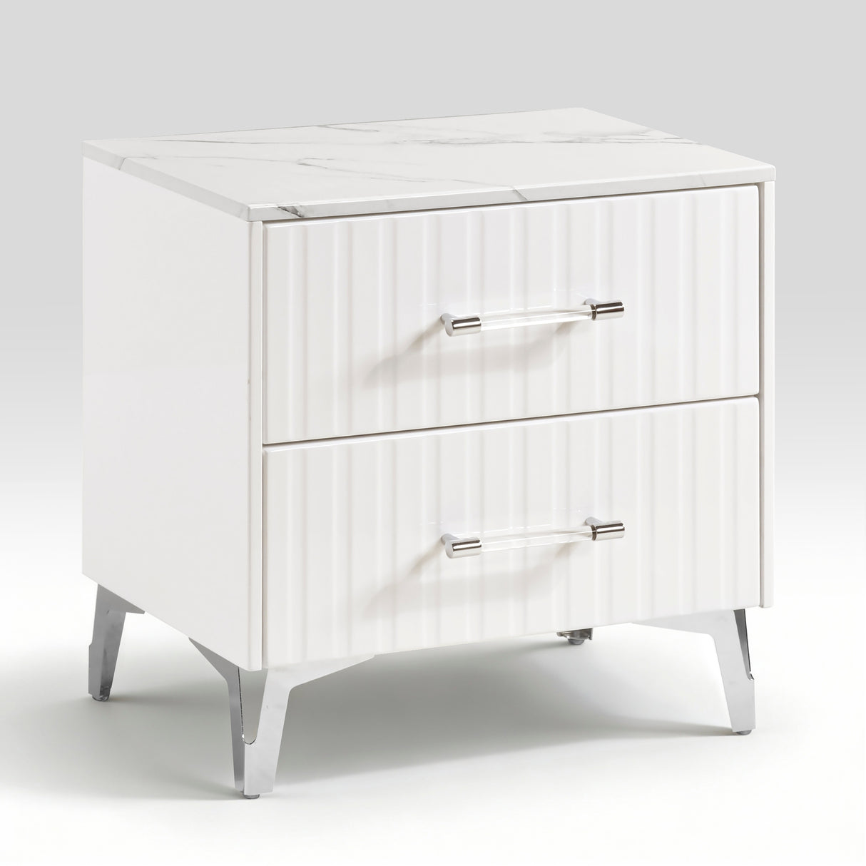 Ripple White Dresser from Homelegance - Luna Furniture