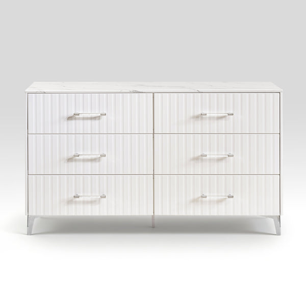 Ripple White Dresser