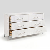 Ripple White Dresser from Homelegance - Luna Furniture