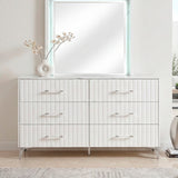Ripple White Mirror from Homelegance - Luna Furniture