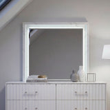 Ripple White Mirror from Homelegance - Luna Furniture