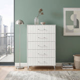 Ripple White Chest from Homelegance - Luna Furniture