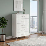 Ripple White Chest from Homelegance - Luna Furniture
