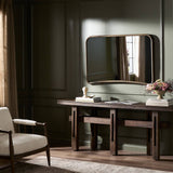 Madrano Mantel Mirror in Aged Brown from Four Hands - Luna Furniture