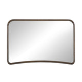 Madrano Mantel Mirror in Aged Brown from Four Hands - Luna Furniture
