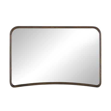Madrano Mantel Mirror in Aged Brown from Four Hands - Luna Furniture
