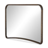 Madrano Mantel Mirror in Aged Brown from Four Hands - Luna Furniture