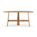 Fara Console Table in Light Brown Oak from Four Hands - Luna Furniture