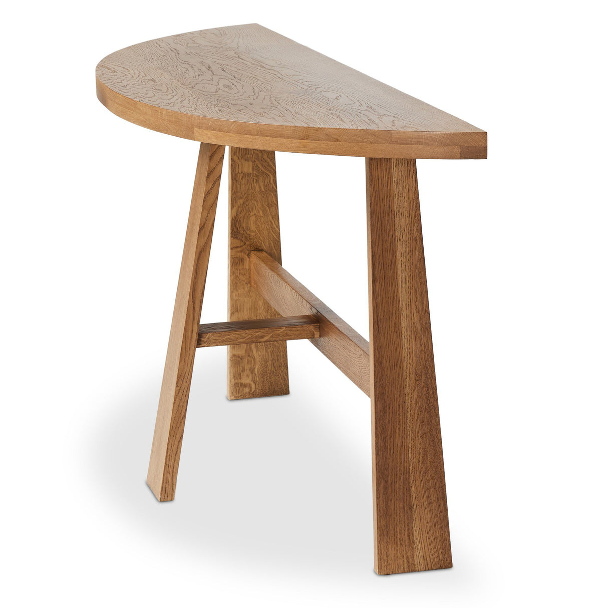 Fara Console Table in Light Brown Oak from Four Hands - Luna Furniture