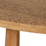 Fara Console Table in Light Brown Oak from Four Hands - Luna Furniture