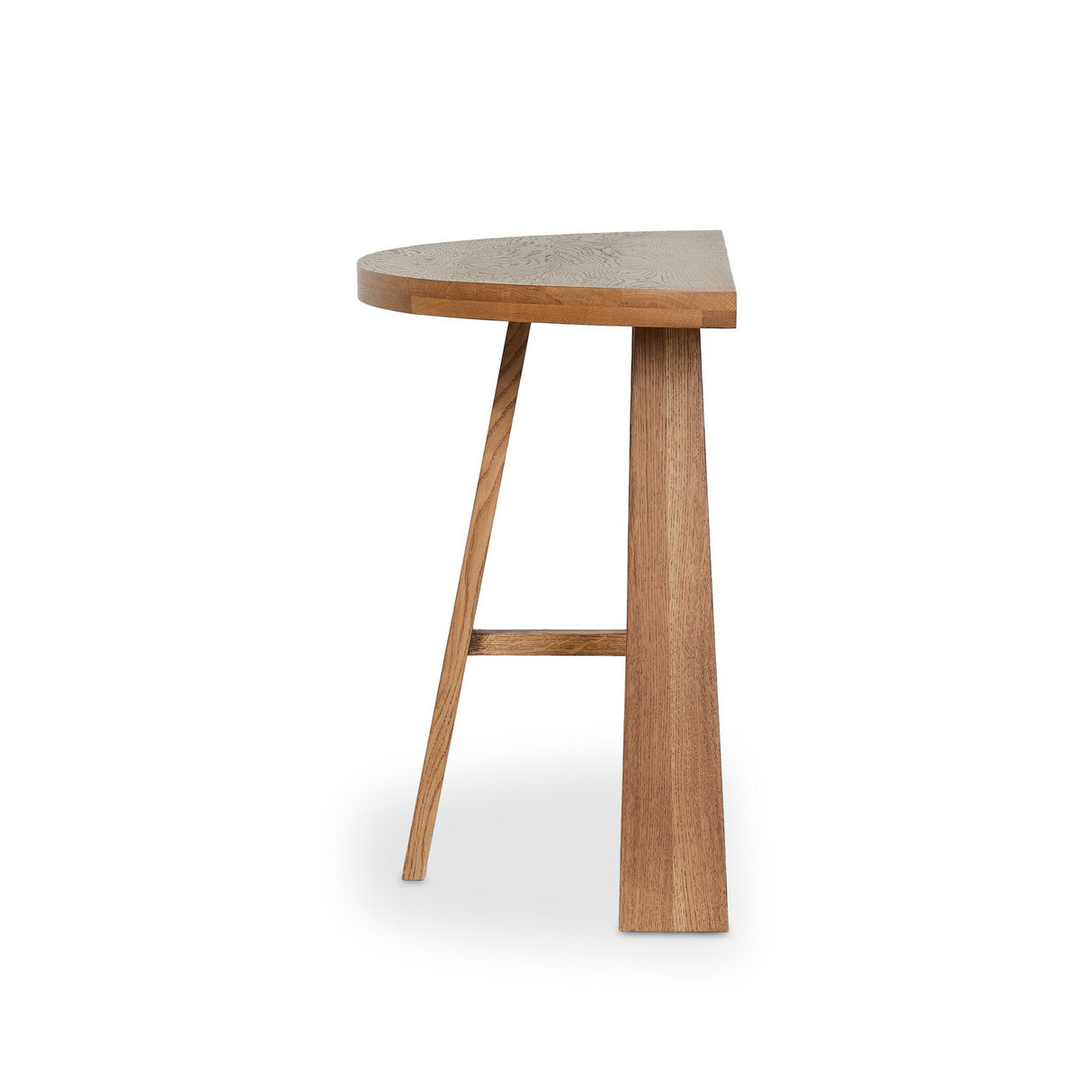Fara Console Table in Light Brown Oak from Four Hands - Luna Furniture