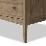 Maggie 6 Drawer Dresser in Aged Smoked Oak Resawn from Four Hands - Luna Furniture