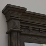 Hemlock Floor Mirror in Weathered Elm from Four Hands - Luna Furniture