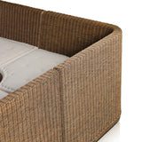 Senna Dining Banquette U-Shape in Broadway Dune from Four Hands - Luna Furniture