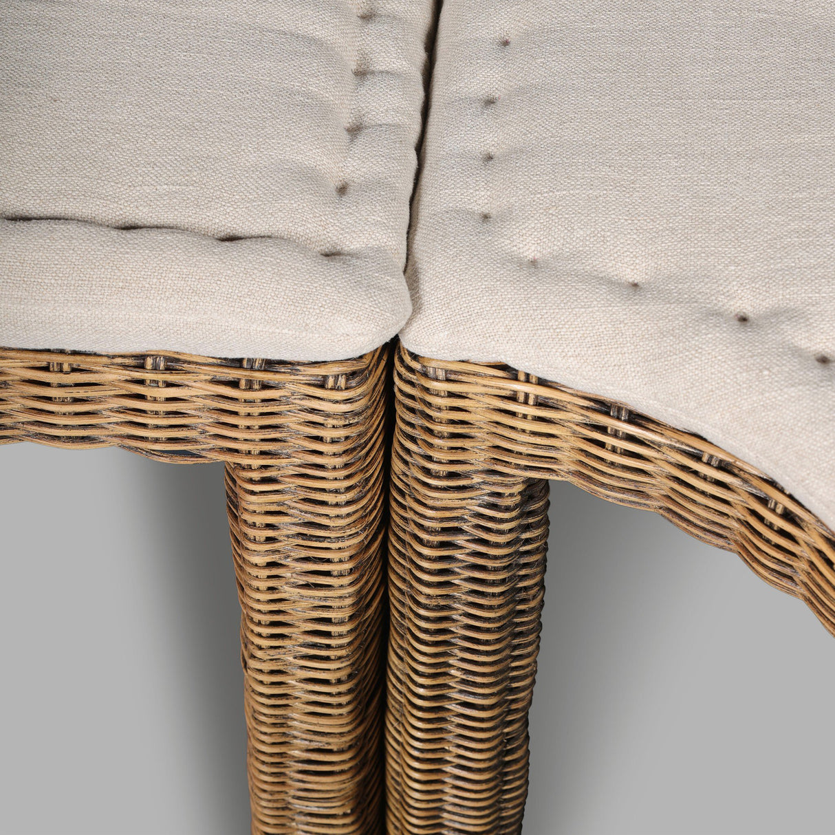 Senna Dining Banquette L-Shape in Broadway Dune from Four Hands - Luna Furniture