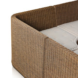 Senna Dining Banquette L-Shape in Broadway Dune from Four Hands - Luna Furniture