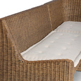 Senna Dining Banquette L-Shape in Broadway Dune from Four Hands - Luna Furniture