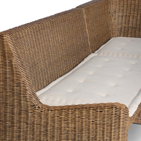 Senna Dining Banquette L-Shape in Broadway Dune from Four Hands - Luna Furniture