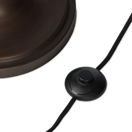 Winslet Floor Lamp in Light Oil Rubbed Bronze from Four Hands - Luna Furniture