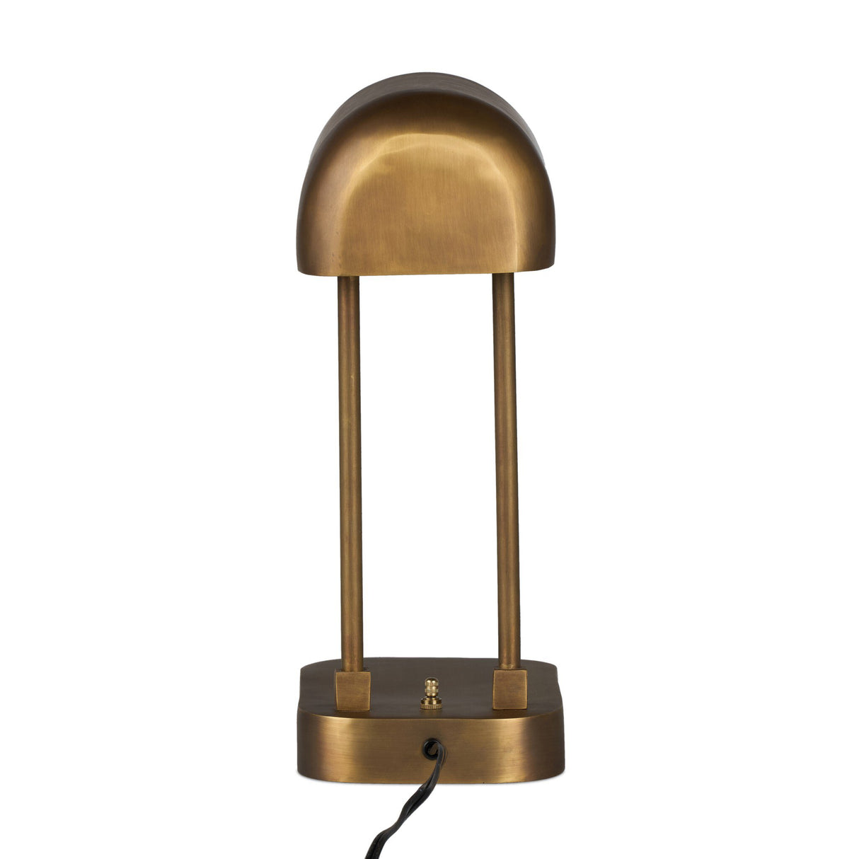 Merlin Table Lamp in Aged Antique Brass from Four Hands - Luna Furniture