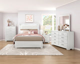 Homelegance White Contemporary 38.5 x 1.5 x 38.5H Wall Mirror from Homelegance - Luna Furniture