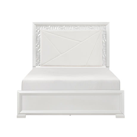 Luna Pearl White Glam Youth Bedroom Set from Homelegance - Luna Furniture