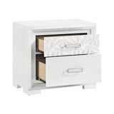 Luna Pearl White Nightstand