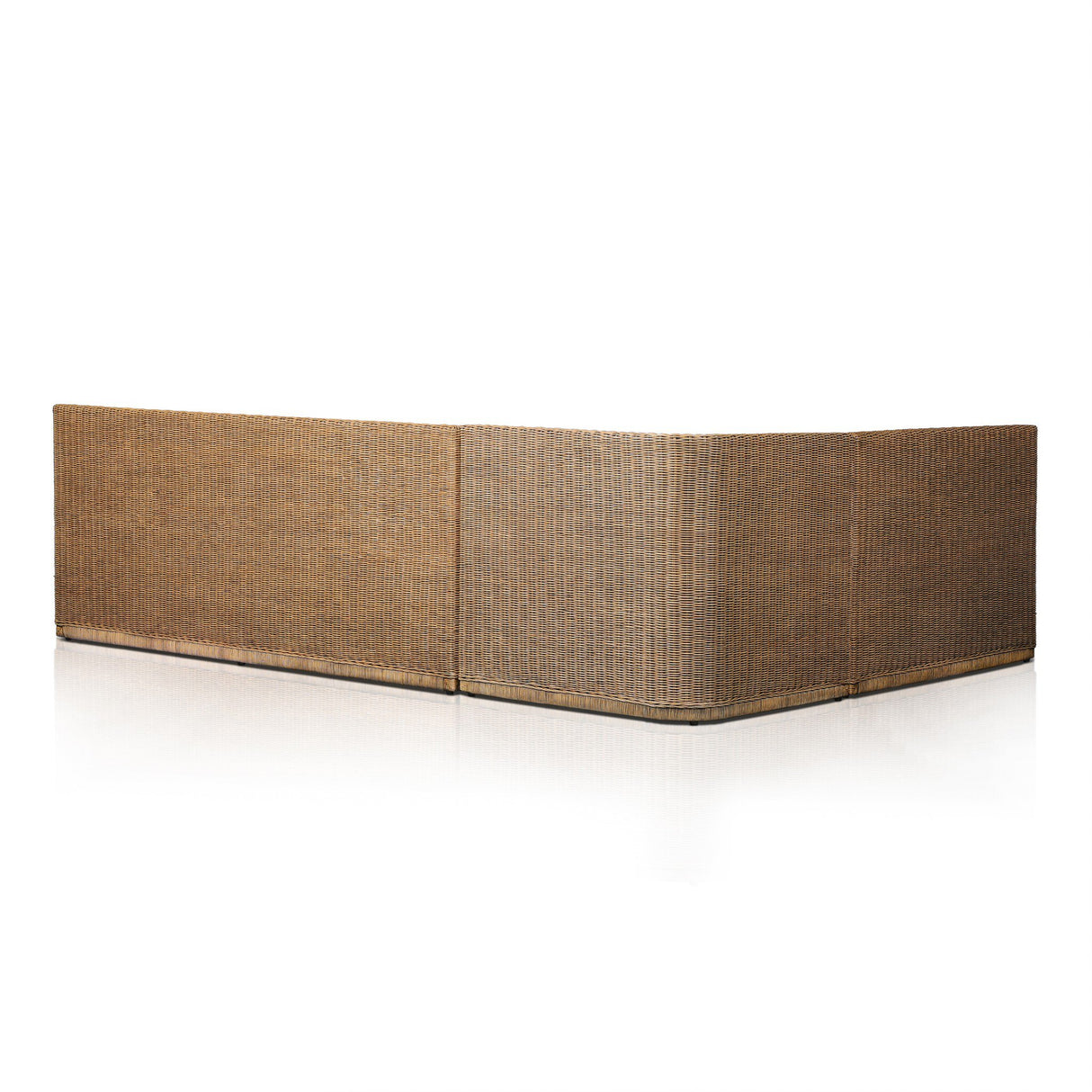 Senna Dining Banquette L-Shape in Broadway Dune from Four Hands - Luna Furniture