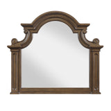 Wengen Brown 4pc Set (QB+NS+DR+MR) from Homelegance - Luna Furniture