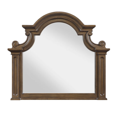 Wengen Brown 4pc Set (QB+NS+DR+MR) from Homelegance - Luna Furniture