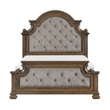 Wengen Brown 4pc Set (QB+NS+DR+MR) from Homelegance - Luna Furniture