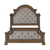 Wengen Brown 4pc Set (QB+NS+DR+MR) from Homelegance - Luna Furniture