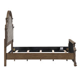 Wengen Brown 4pc Set (QB+NS+DR+MR) from Homelegance - Luna Furniture