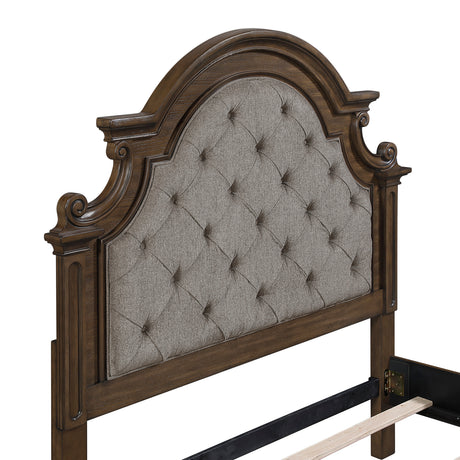 Wengen Brown Mirror from Homelegance - Luna Furniture