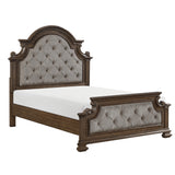 Ripple White Eastern King Bed from Homelegance - Luna Furniture