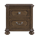 Ripple White Eastern King Bed from Homelegance - Luna Furniture