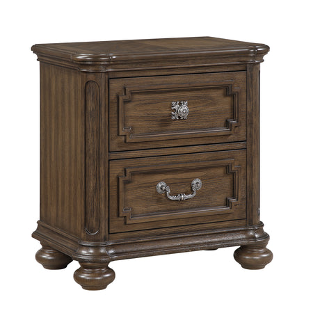 Ripple White Eastern King Bed from Homelegance - Luna Furniture