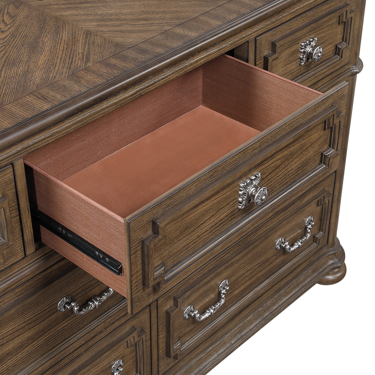 Wengen Brown Panel Bedroom Set from Homelegance - Luna Furniture