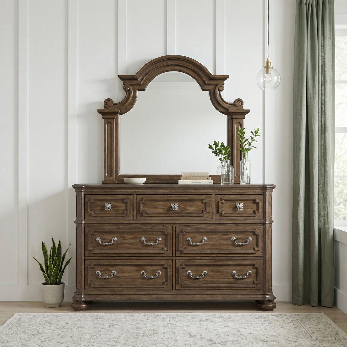 Wengen Brown Dresser from Homelegance - Luna Furniture