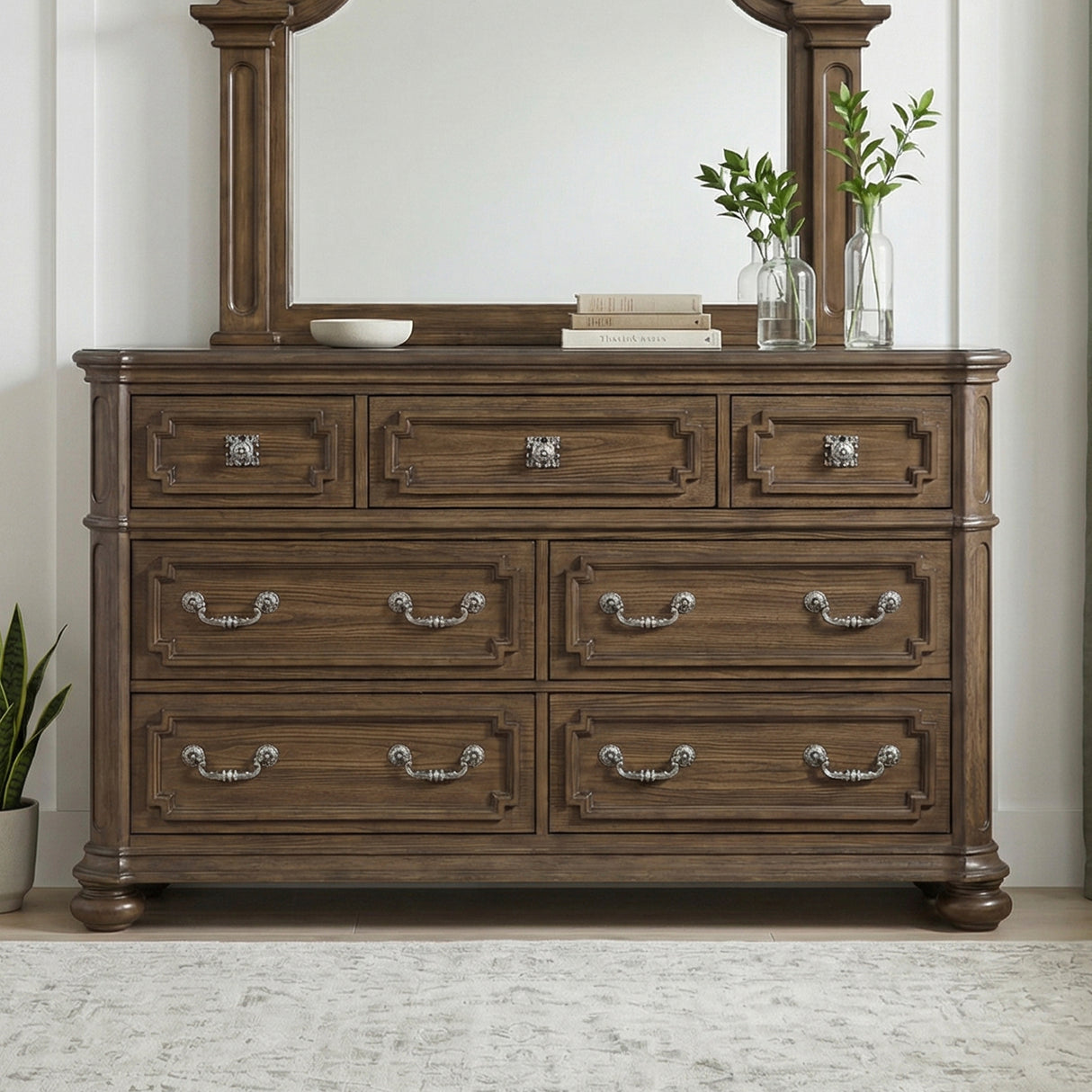 Wengen Brown Dresser from Homelegance - Luna Furniture