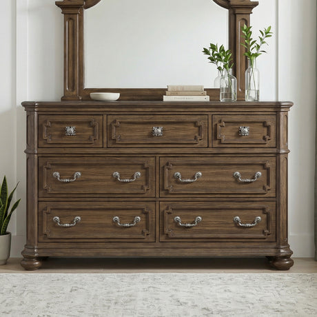 Wengen Brown Dresser from Homelegance - Luna Furniture