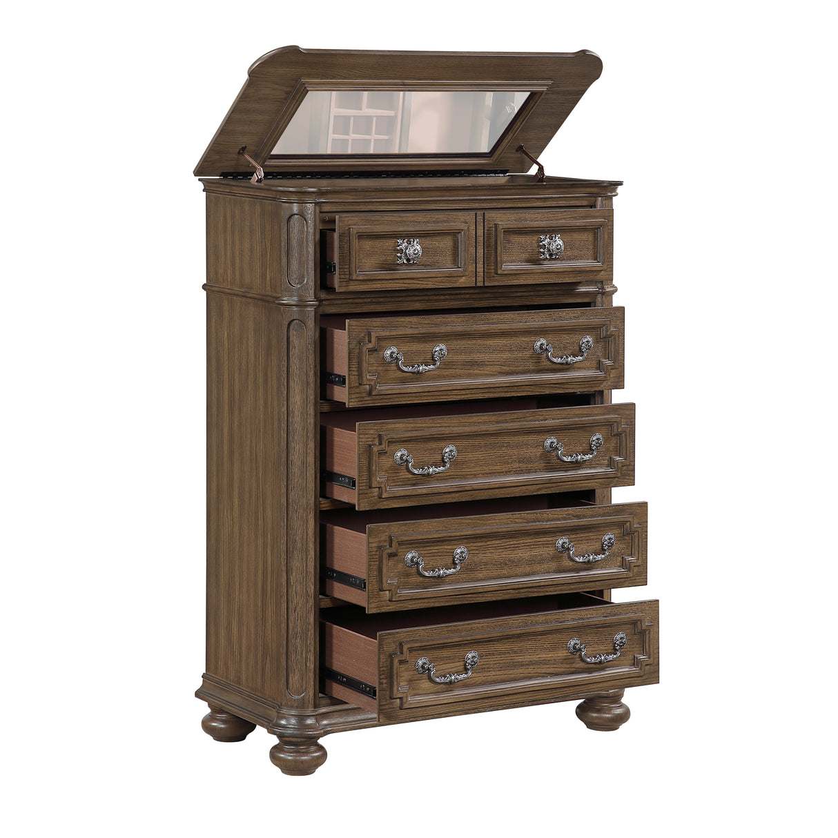 Wengen Brown Panel Bedroom Set from Homelegance - Luna Furniture