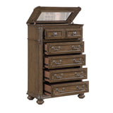Wengen Brown Panel Bedroom Set from Homelegance - Luna Furniture